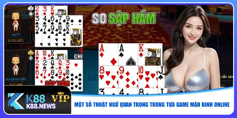 Một số thuật ngữ quan trọng trong tựa game mậu binh online