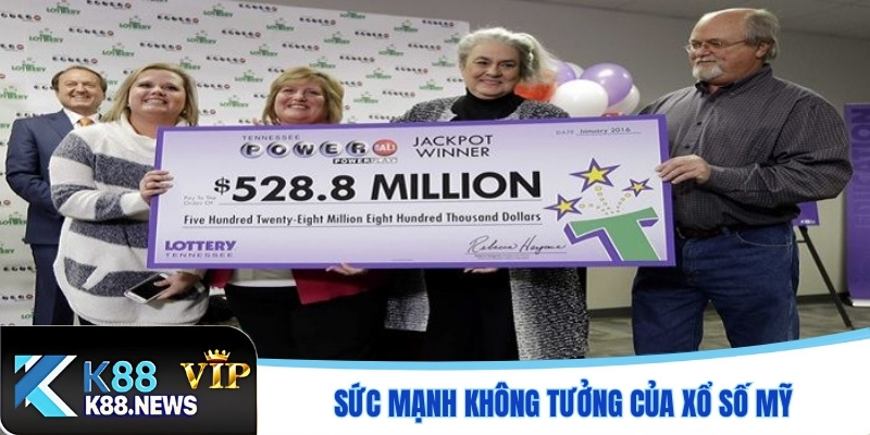 Sức mạnh không tưởng của xổ số Mỹ