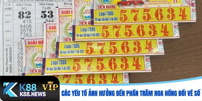 Các Yếu Tố Ảnh Hưởng Đến Phần Trăm Hoa Hồng Đổi Vé Số