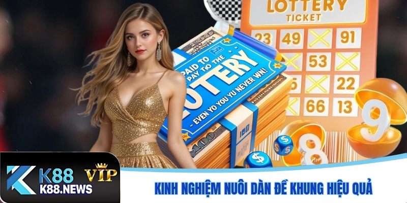 Kinh nghiệm nuôi dàn đề khung hiệu quả