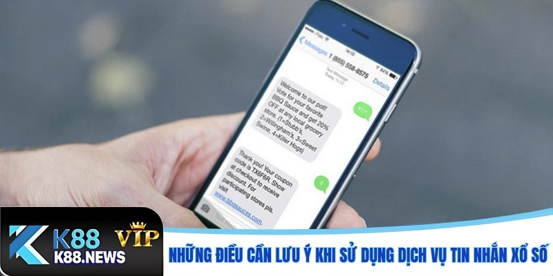 Những điều cần lưu ý khi sử dụng dịch vụ tin nhắn xổ số
